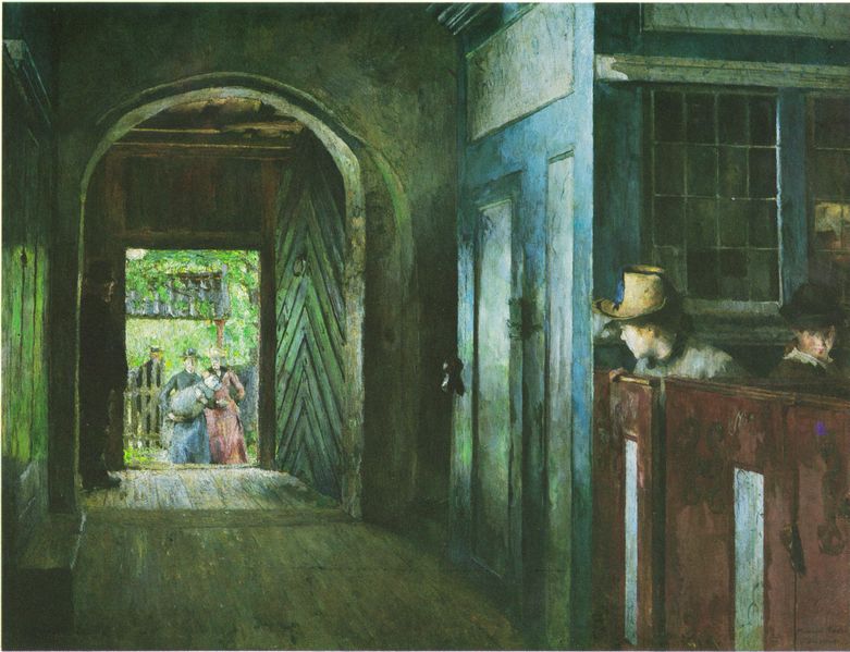 Backer,  Interior Scene