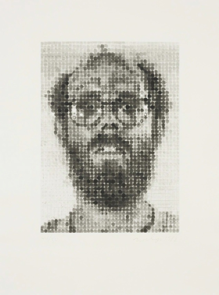 1978 Chuck Close painting