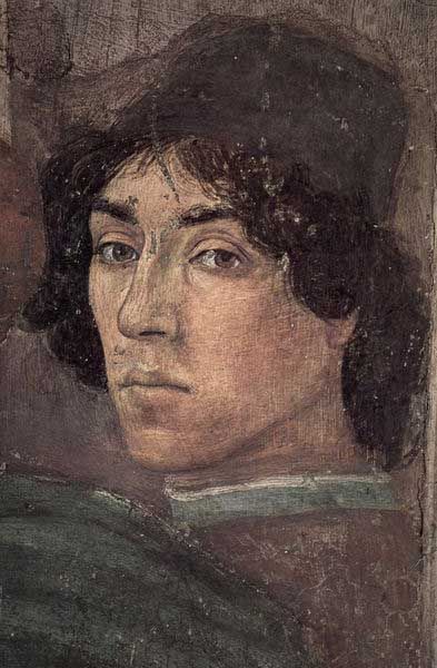 Filippino Lippi - self portrait
